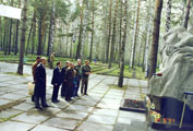 На заельцовском кладбище